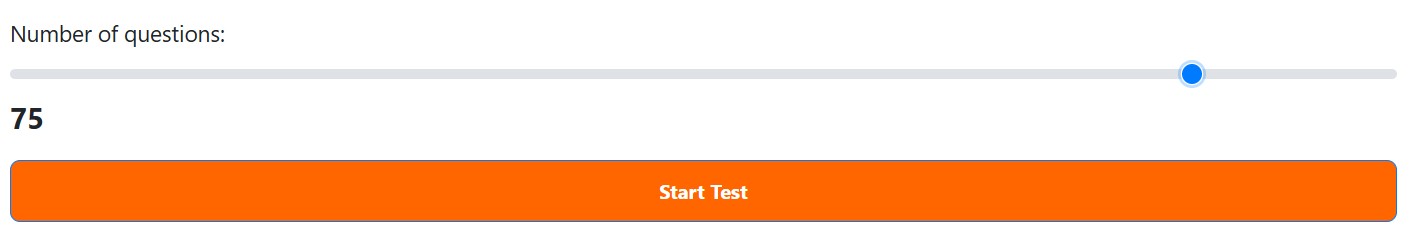RBT practice exam with timed questions